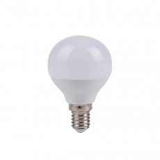 Лампа светодиодная Elvan E14 7W 4000К опал E14-7W-4000К-P45